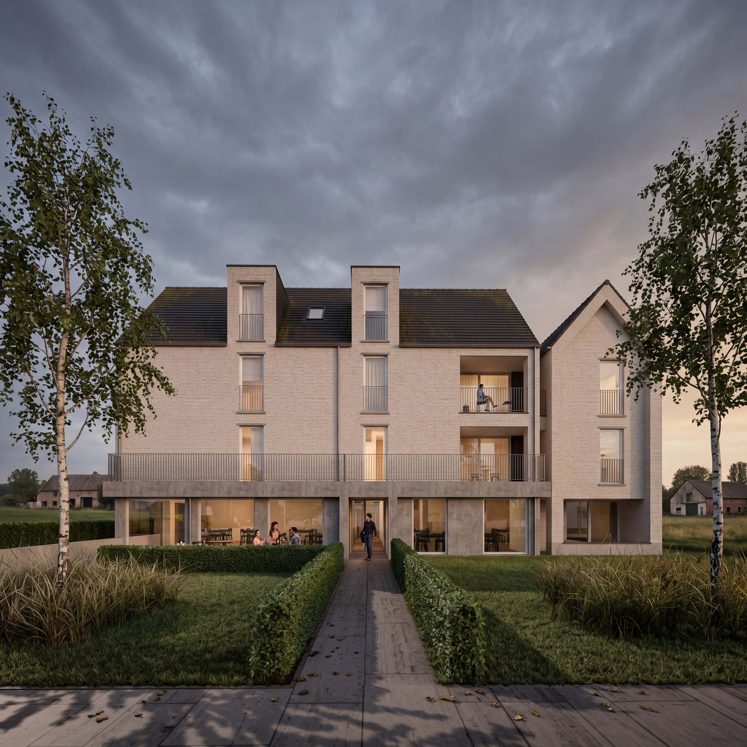 Flémere — Levenslang wonen rond een nieuw dorpsplein