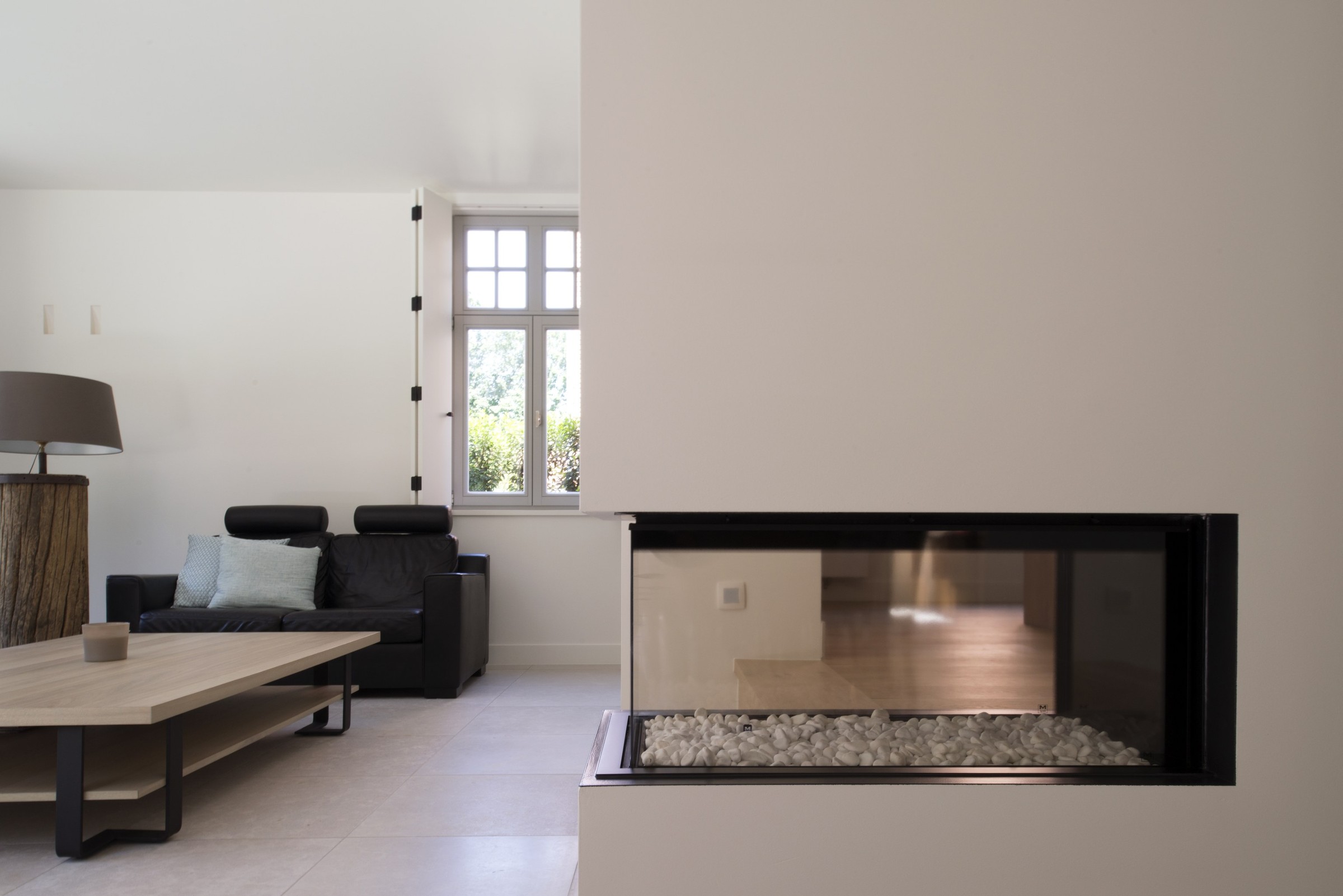 Woning Struyf — Interieur in een vrijstaande villa in het bos