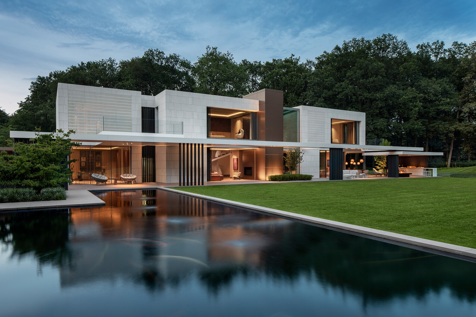 FlandersHouse — Modernistisch paviljoen in bosrijke setting